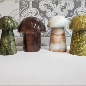 Chocolate Calcite Mushroom 3"